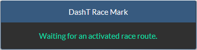DashT Race Mark - standby
